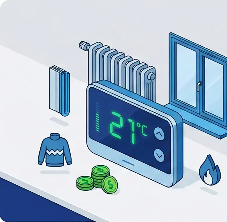 Ahorrar en la factura del gas: Trucos de eficiencia invernal - 186