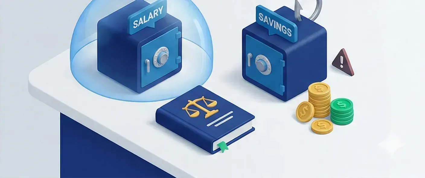 Diferencia entre embargo de sueldo y embargo de cuenta - 175