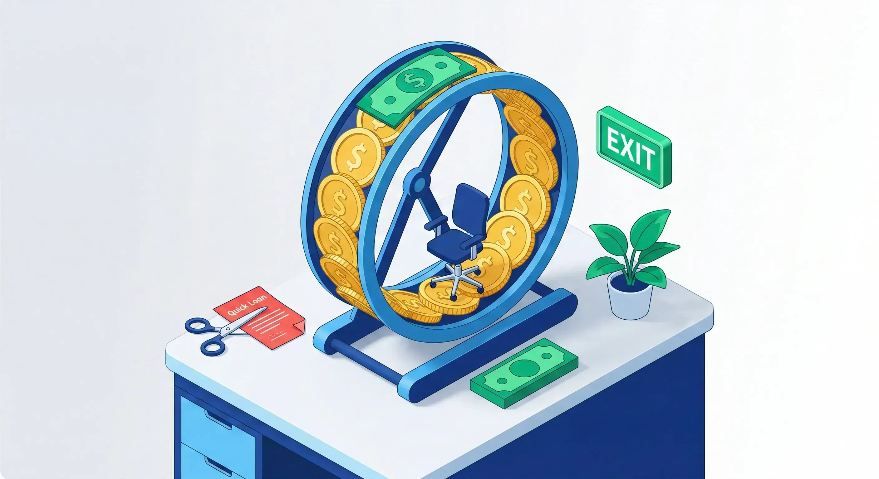 Cómo salir de un círculo vicioso de préstamos rápidos y abusivos - 126